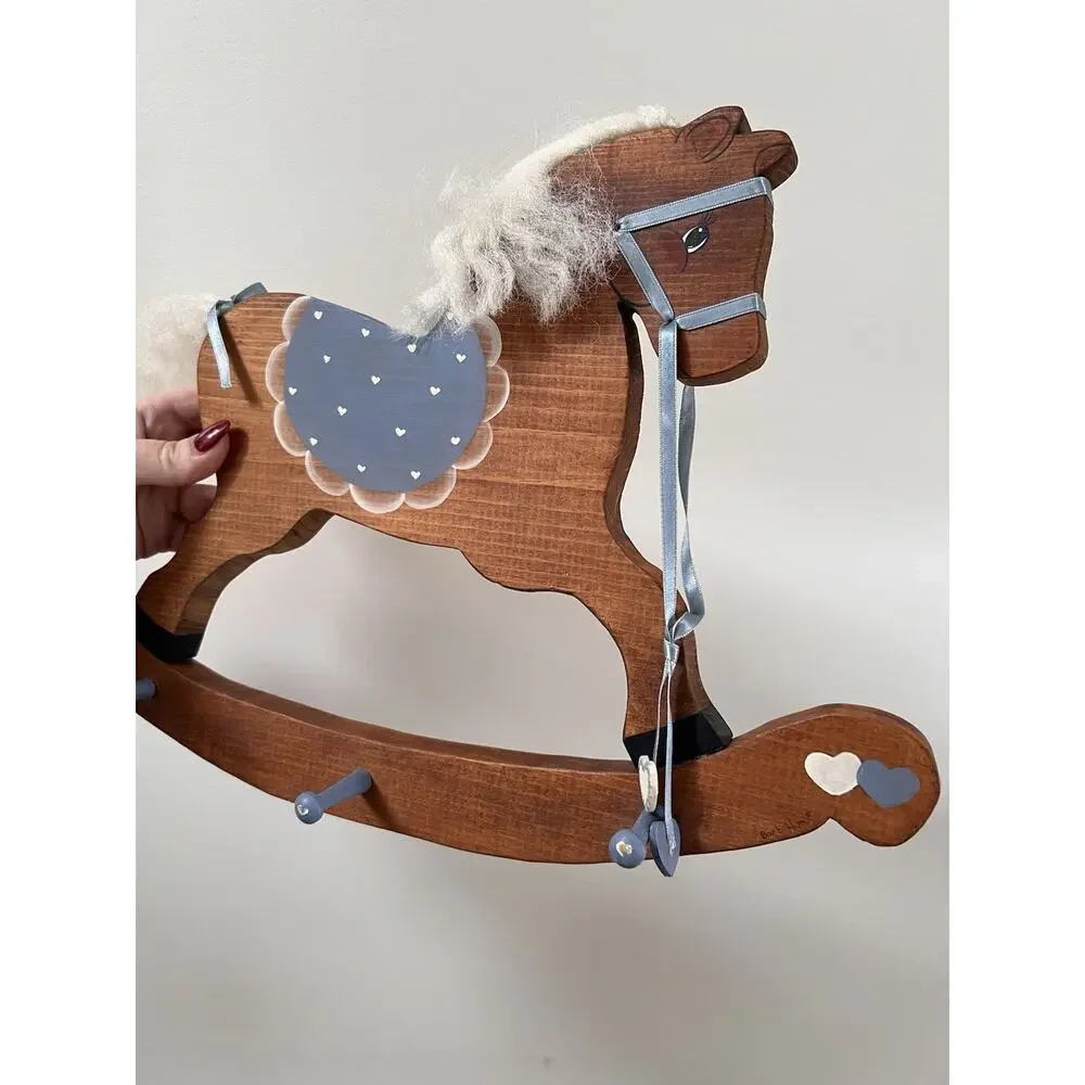 Vintage Baby Nursery Rocking Horse Hook